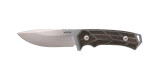 Woox Rock 62 Fixed Blade Knife - Grey / MICARTA / Checkered - BU.KNF001.08 