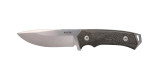 Woox Rock 62 Fixed Blade Knife - Grey / MICARTA / Plain - BU.KNF001.07 